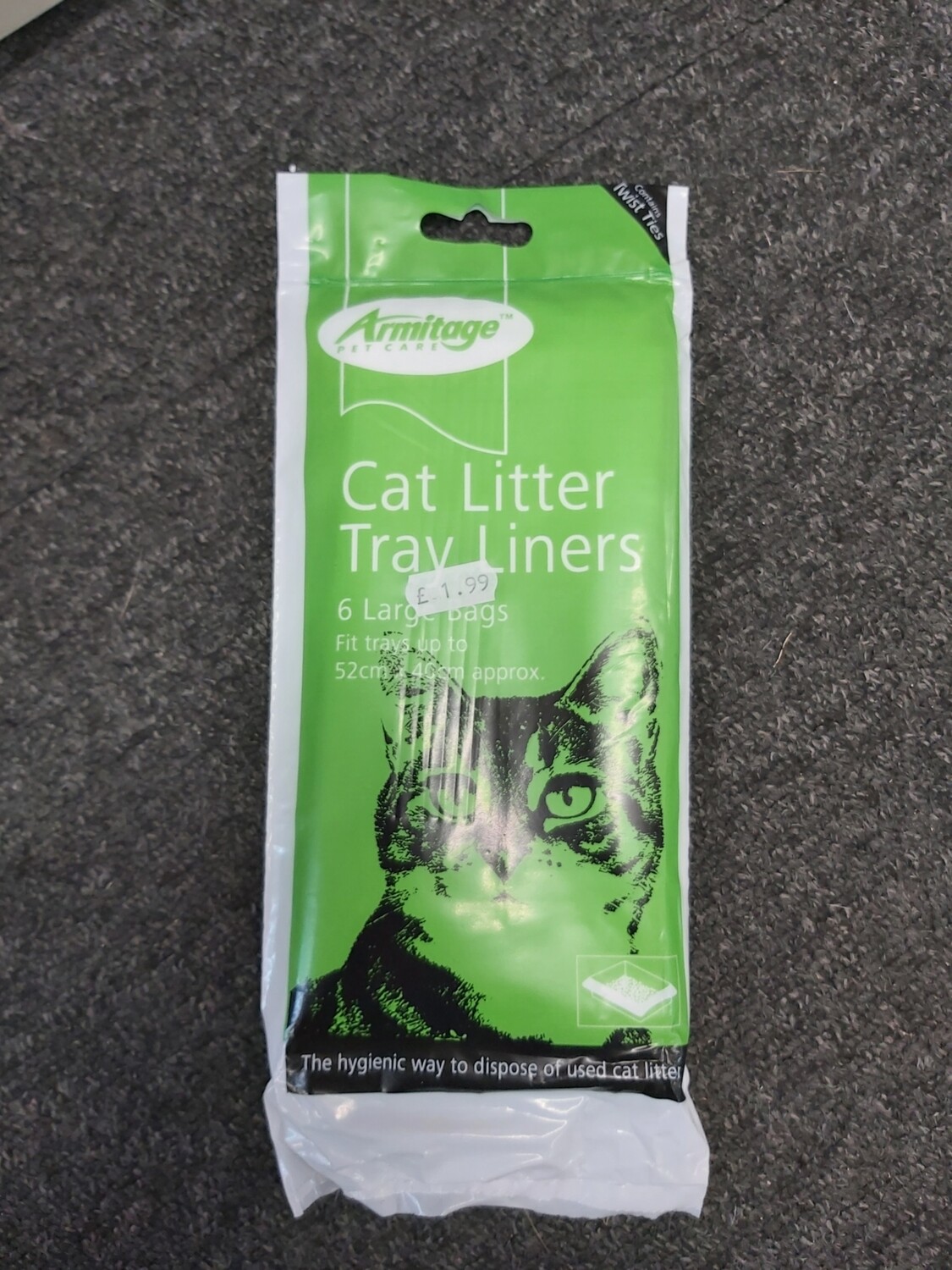 Cat litter tray liners