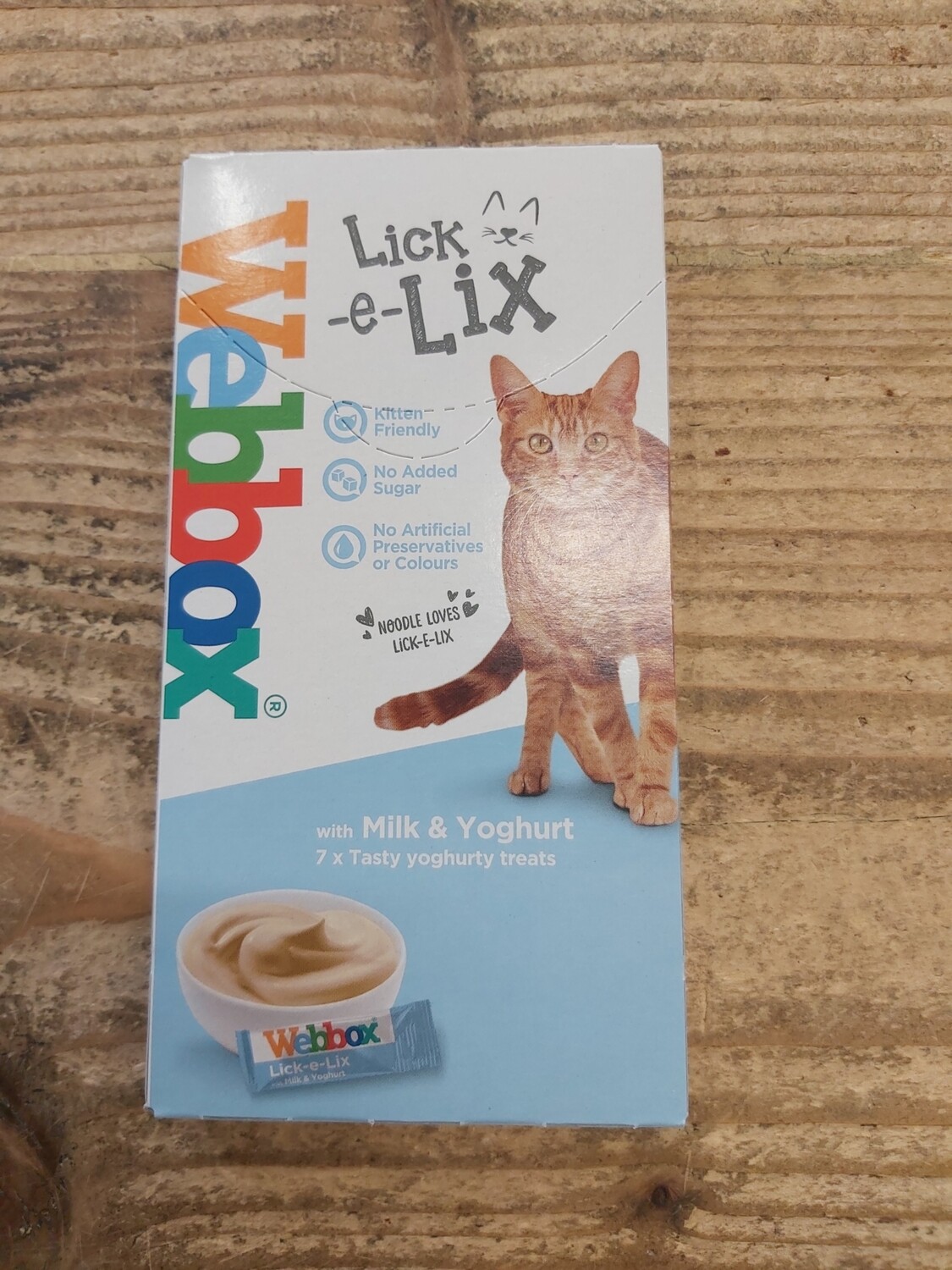 Webbox Lick-e-Lix Milk & Yoghurt