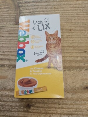 Webbox Lick-e-Lix Cheese &amp; Taurine