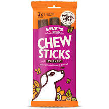 Lily's Kitchen Chew Sticks with Turkey 120g (3 Sticks)