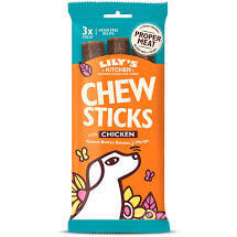 Lily's Kitchen Chew Sticks with Chicken 120g (3 Sticks)
