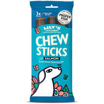 Lily's Kitchen Chew Sticks with Salmon 120g (3 Sticks)