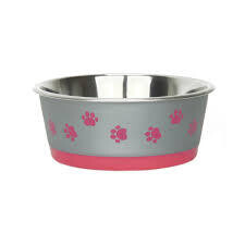 Hybrid paw bowl pink 380ml
