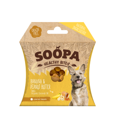 Soopa Puppy Healthy Training Bites Banana & Peanut Butter