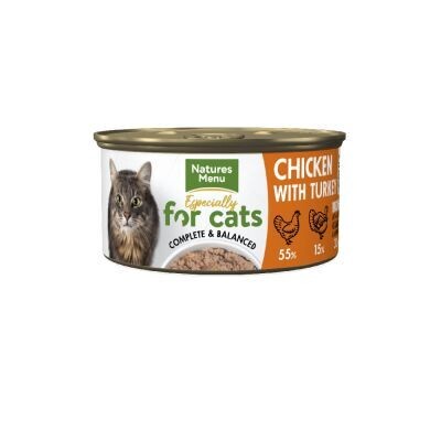 Natures menu Chicken with Turkey 85g