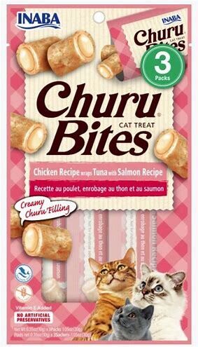 Churu Bites With Chicken and Salmon (3 Pack)