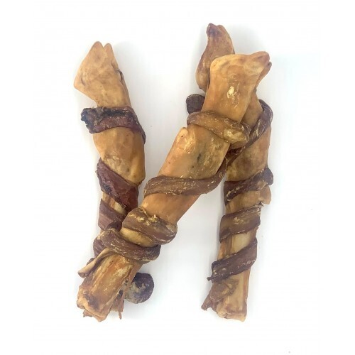 Biltong Wrapped Lamb Trotter
