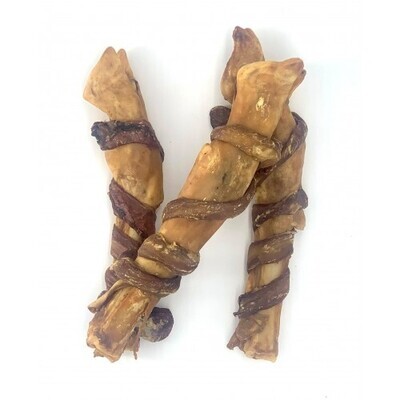Biltong Wrapped Lamb Trotter