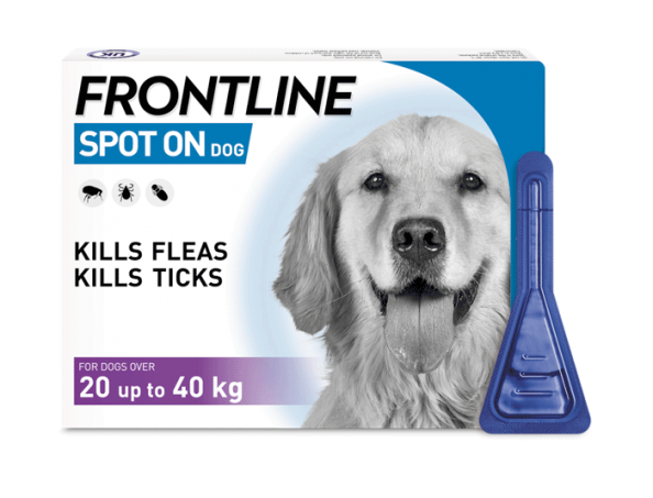 Frontline Spot On Dog 20-40kg (3pk)