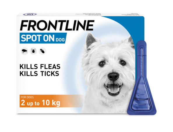 Frontline Spot On Dog 2-10kg (3pk)