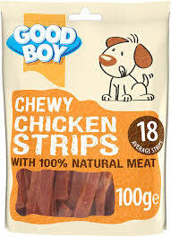 Good Boy Chicken Strips 100g