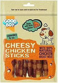 Good Boy Cheesy Chicken Sticks 80g