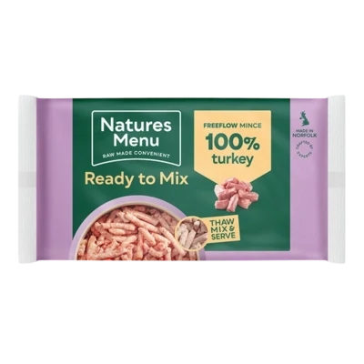 Natures Menu Freeflow Mince Turkey 2kg