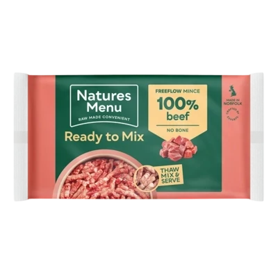 Natures Menu Freeflow Mince Beef 2kg