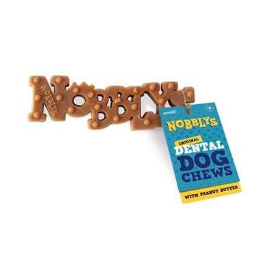 Petello Nobbly Peanut Butter Dog Chew Medium