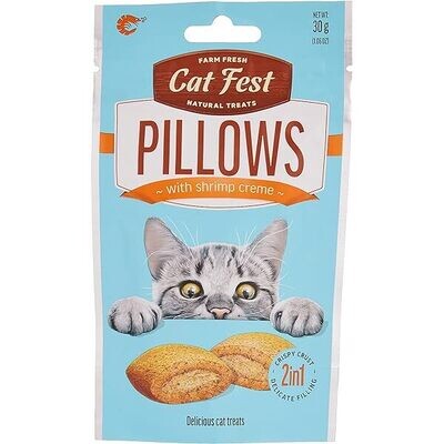 Pillows With Shrimp Creme