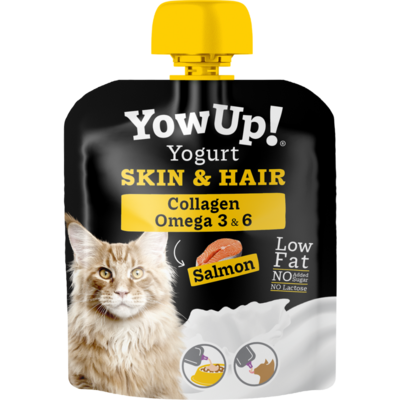YowUp! Cat Skin &amp; Hair Salmon yogurt 85g