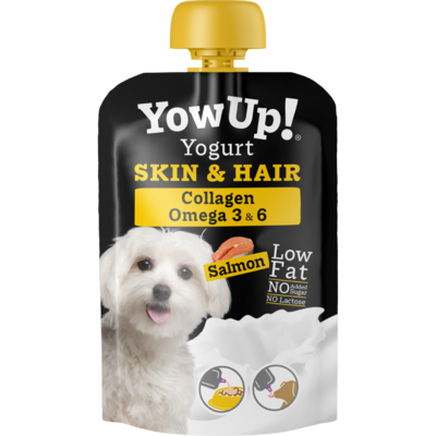 YowUp! Dog Skin &amp; Hair Yogurt 115g