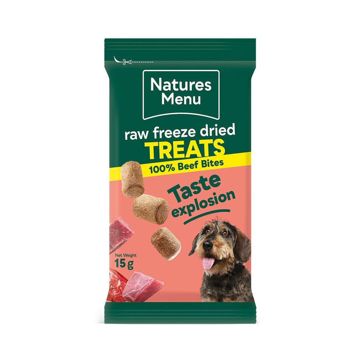 Natures Menu Freeze Dried Beef Bites (15g)
