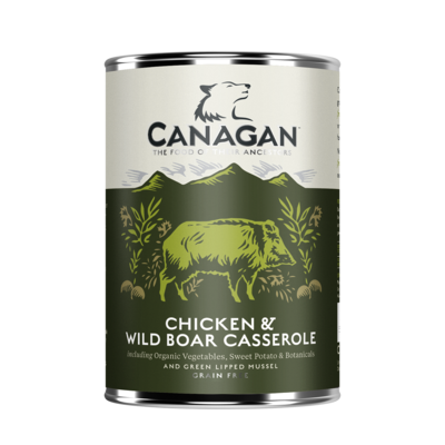 Canagan Chicken &amp; Wild Boar Casserole 400g