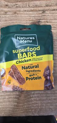 Country Hunter Superfood Bar Chicken with Coconut &amp; Chia Seeds 70g
