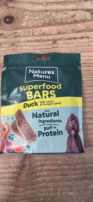 Country Hunter Superfood Bar Duck with Carrot &amp; Pumpkin Seeds 70g