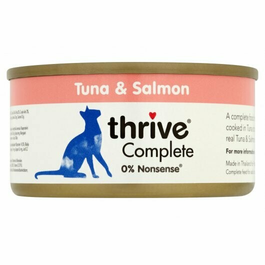 Thrive Tuna &amp; Salmon 75g