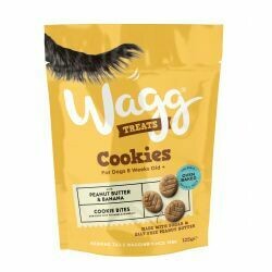 Wagg Cookies Peanut and Banana 125g