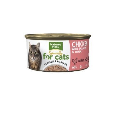 Natures menu Chicken with Salmon+Tuna 85g