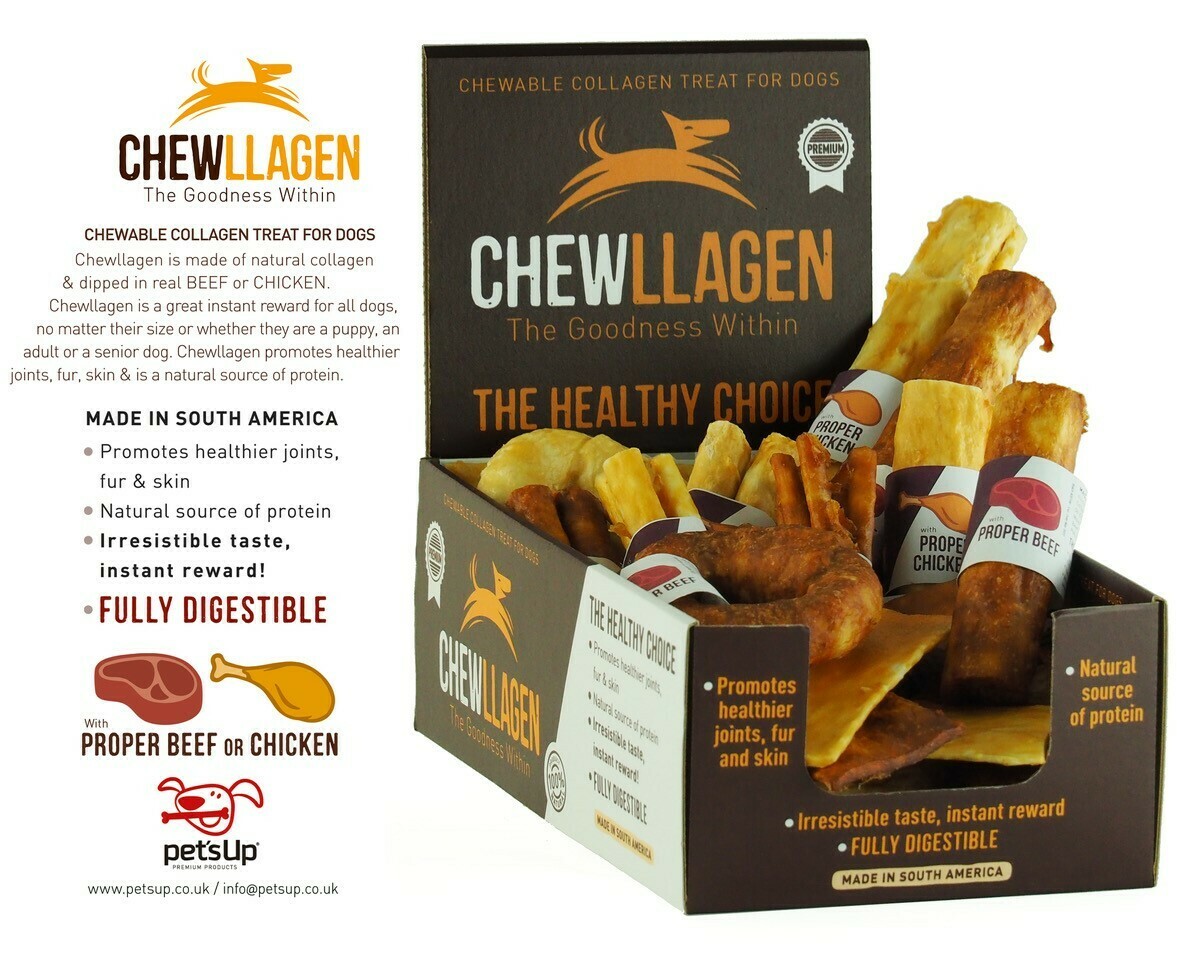 Chewllagen Medium Rolls Chicken (2pk)