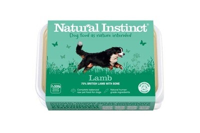 Natural Instinct Lamb 2x500g