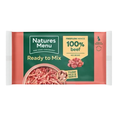 Natures Menu Freeflow Mince Beef 2kg