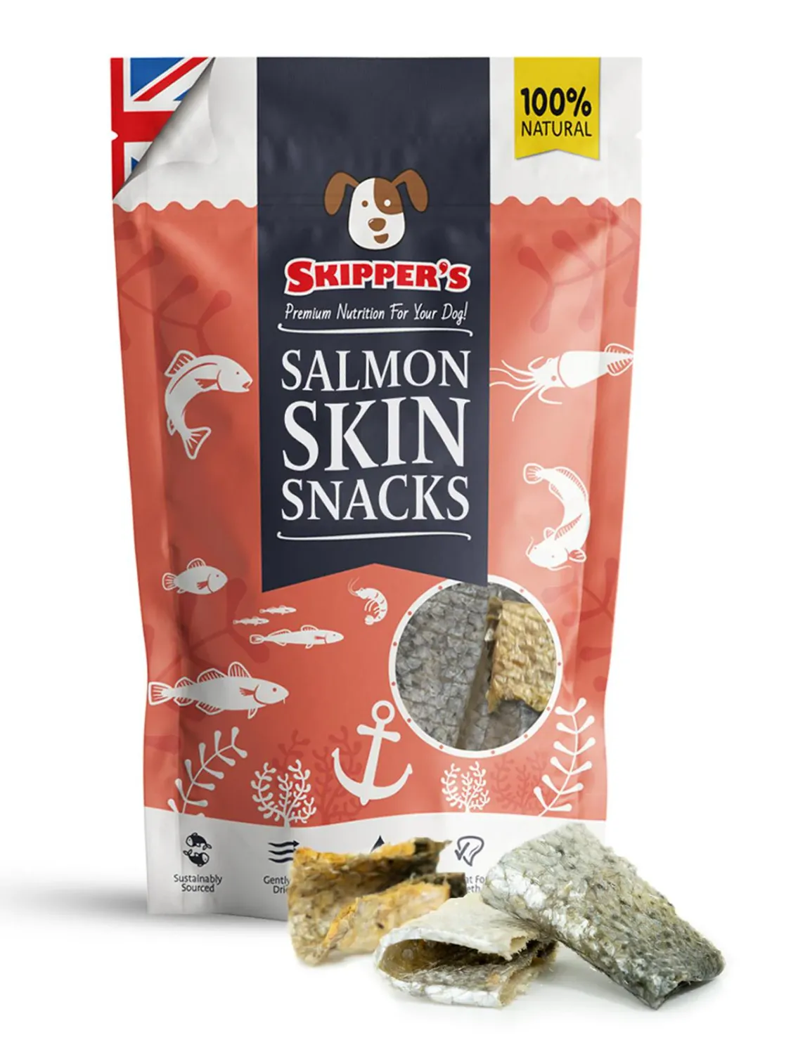 Skipper's Salmon Snacks 50g
