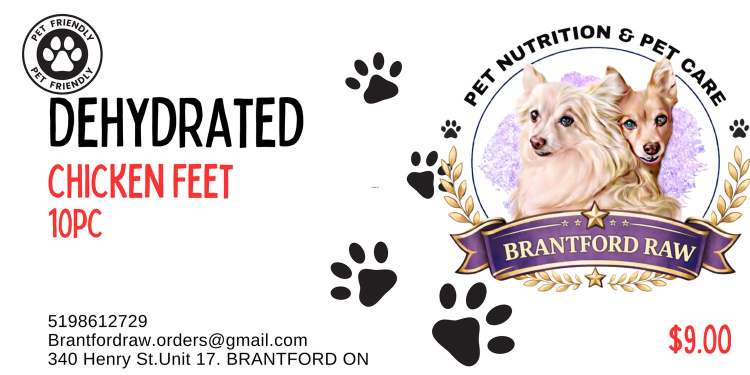 Dehydrated Chicken Feet 10pc