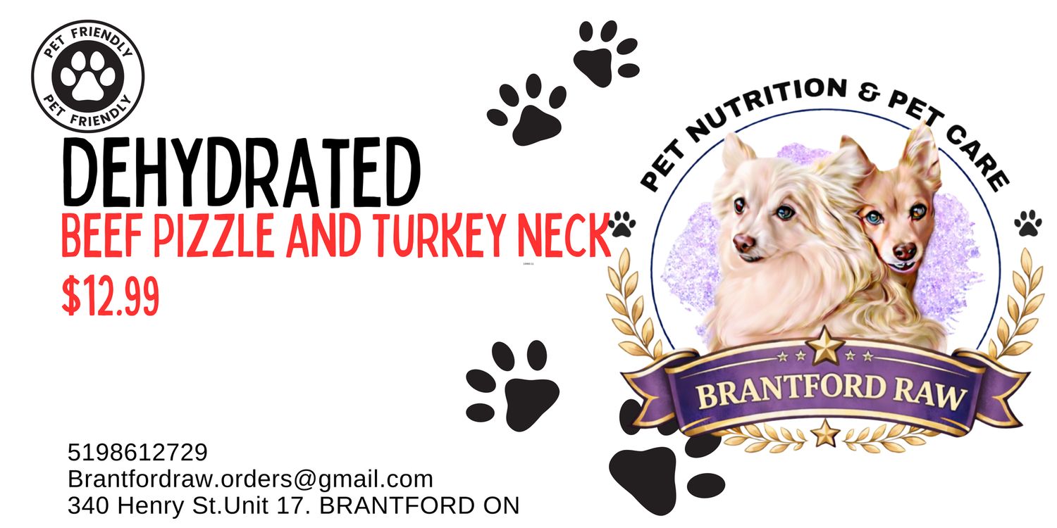 Dehydrated Beef Pizzle and Turkey Neck