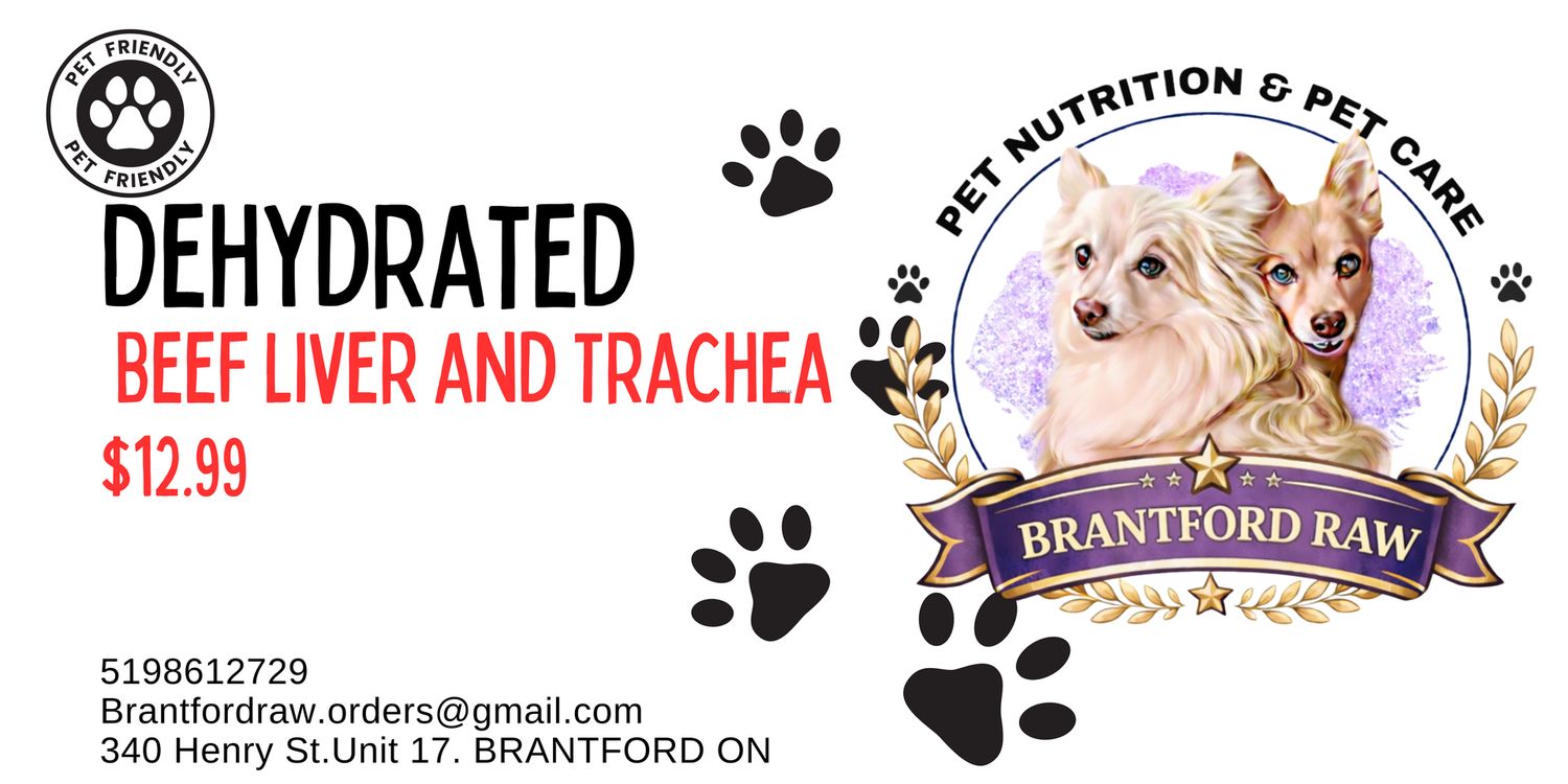 Dehydrated Beef Liver and Trachea