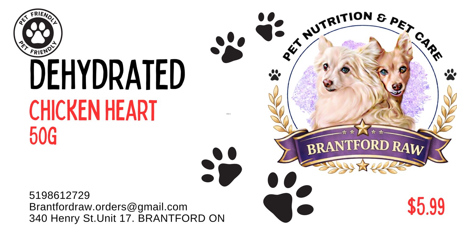 Dehydrated Chicken Heart 50g