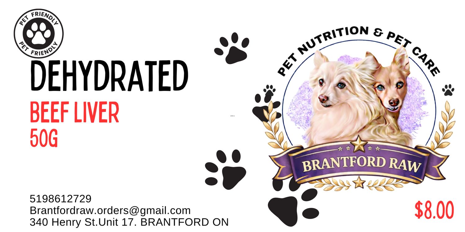 Dehydrated Beef Liver 50g