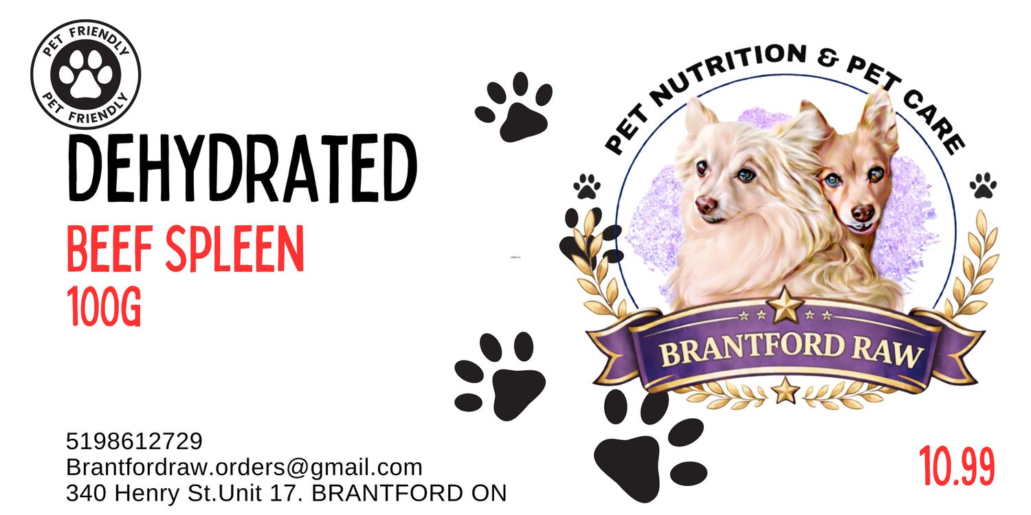 Dehydrated Beef Spleen 100g