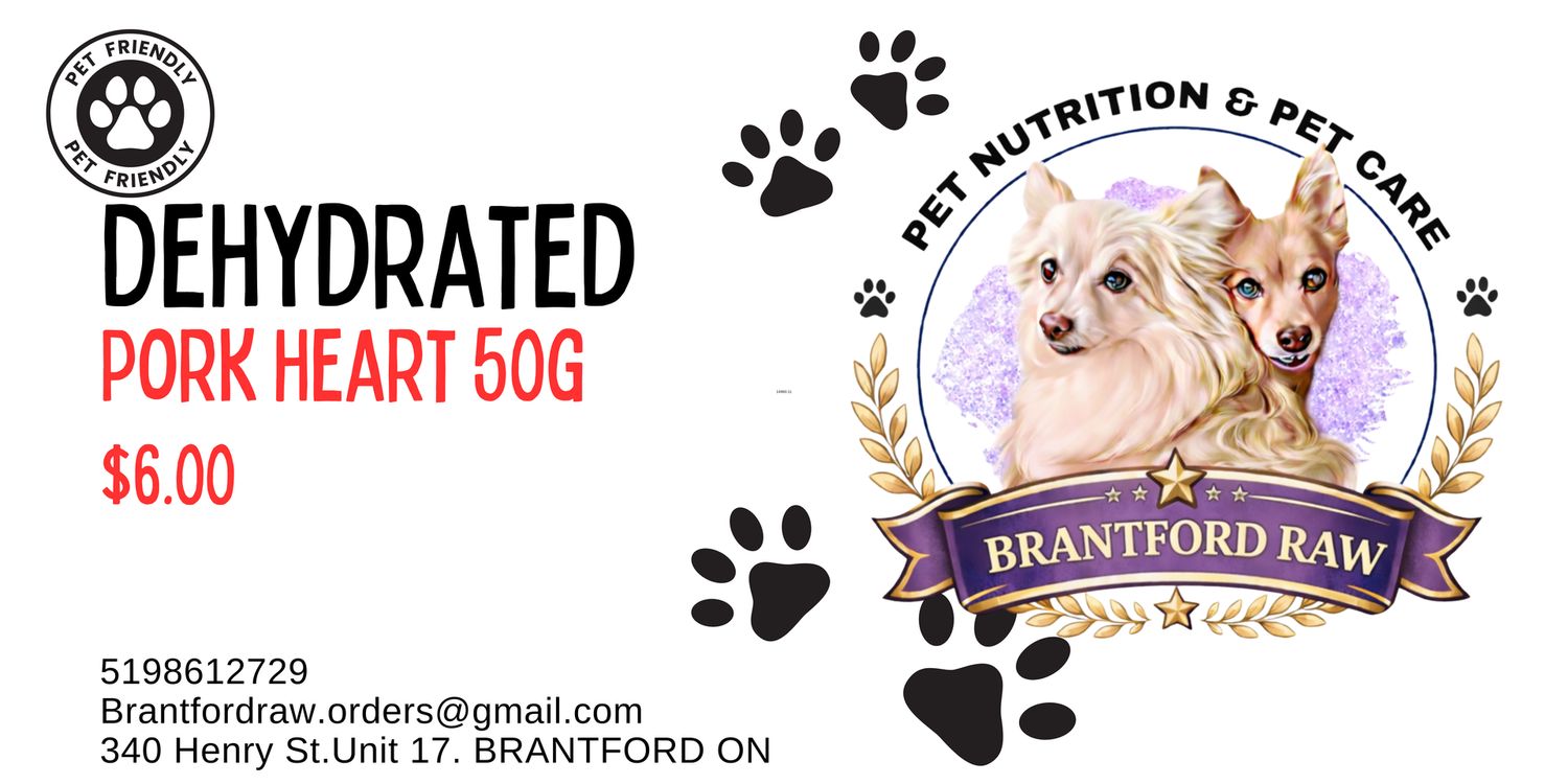 Dehydrated Pork Heart 50g