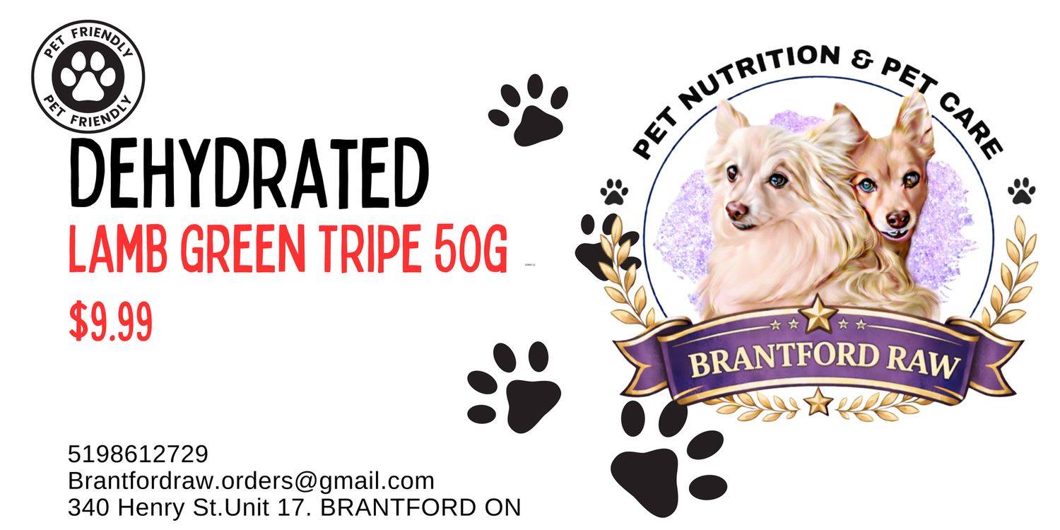 Dehydrated Lamb Green Tripe 50g