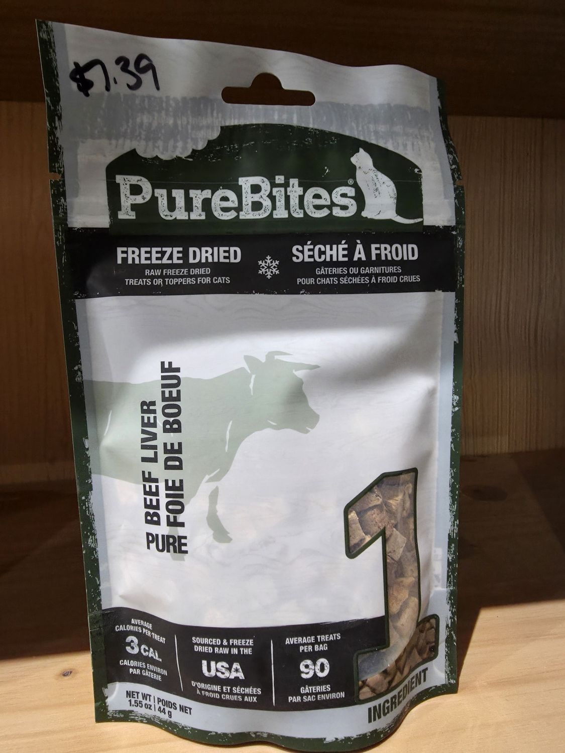 PureBites® Beef Liver Freeze-Dried Cat