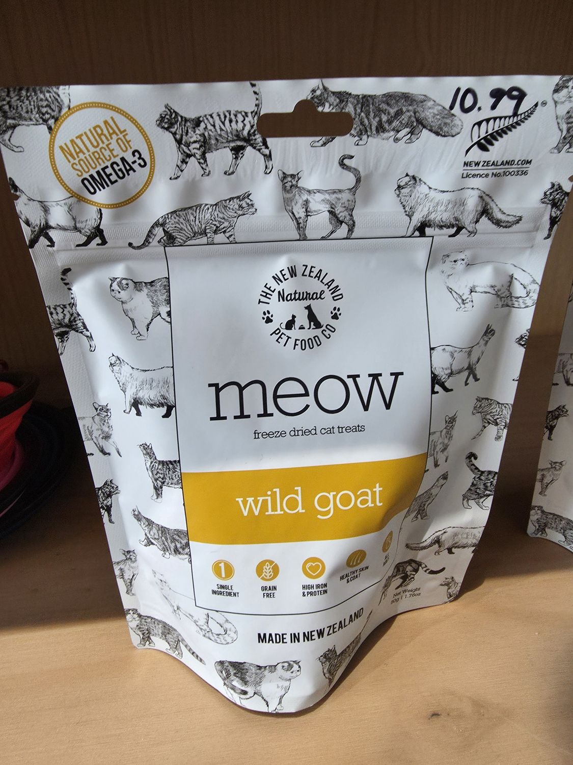 Freeze Dried Meow Treats - Goat - 50g