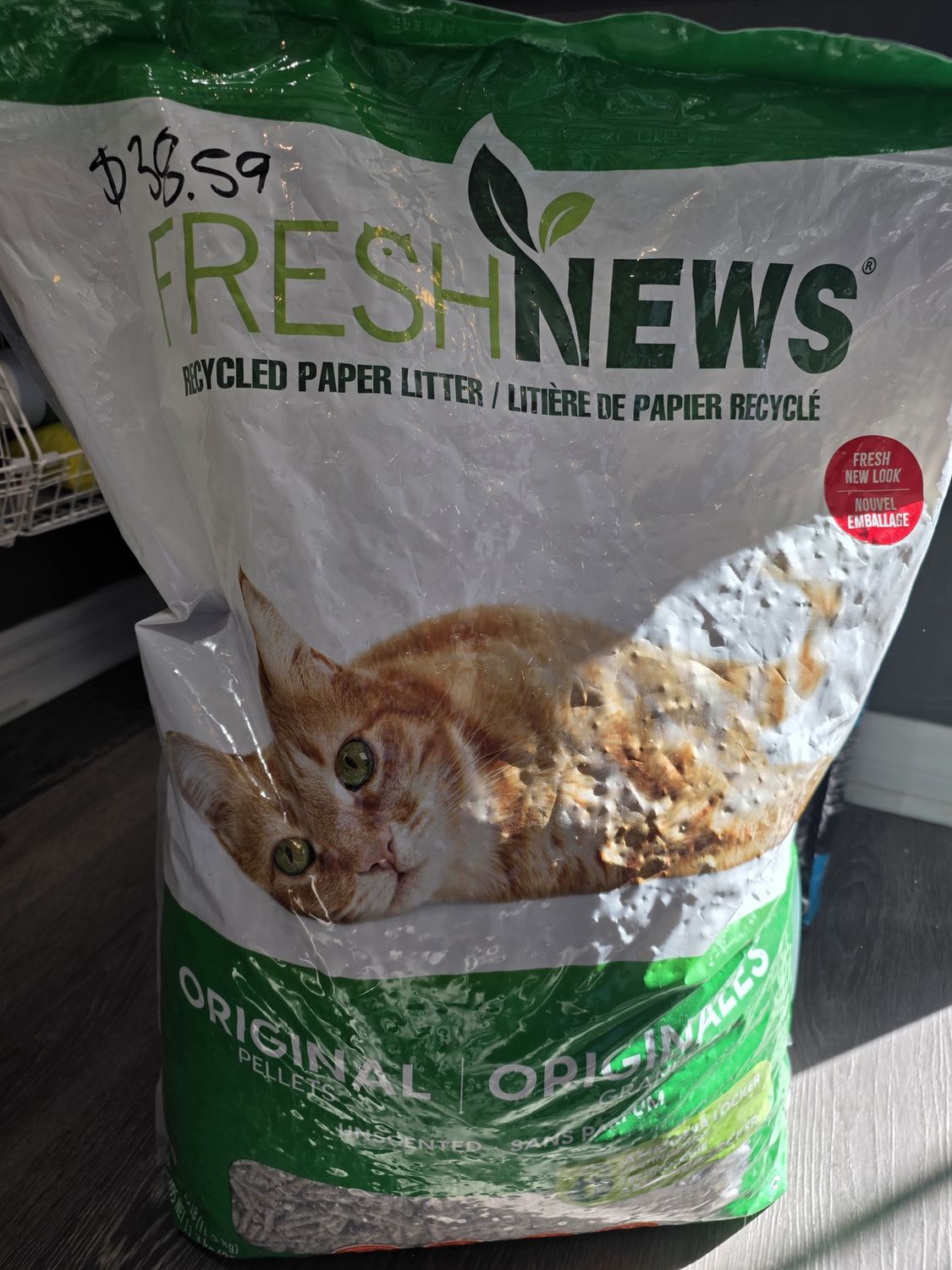 Fresh News® Cat Litter 25 lb