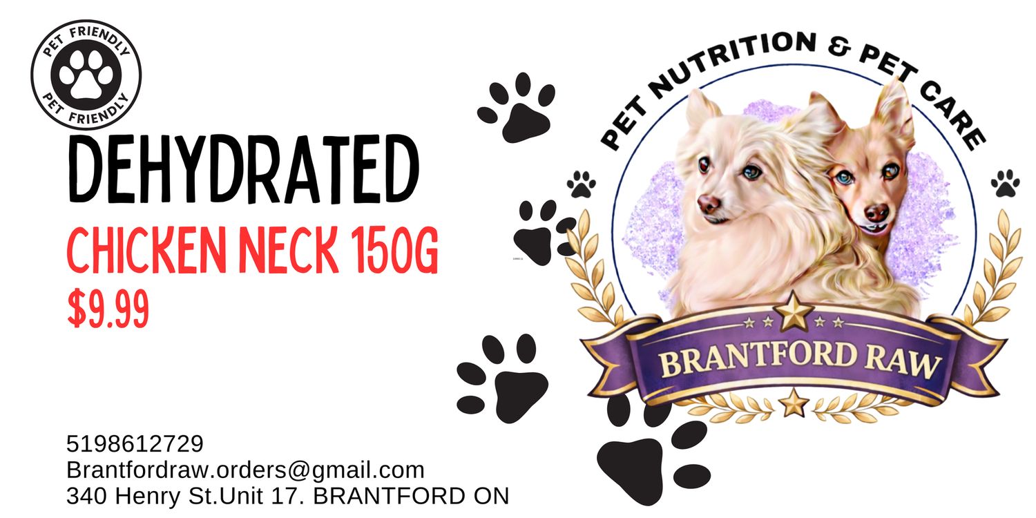 Dehydrated Chicken Necks 150g