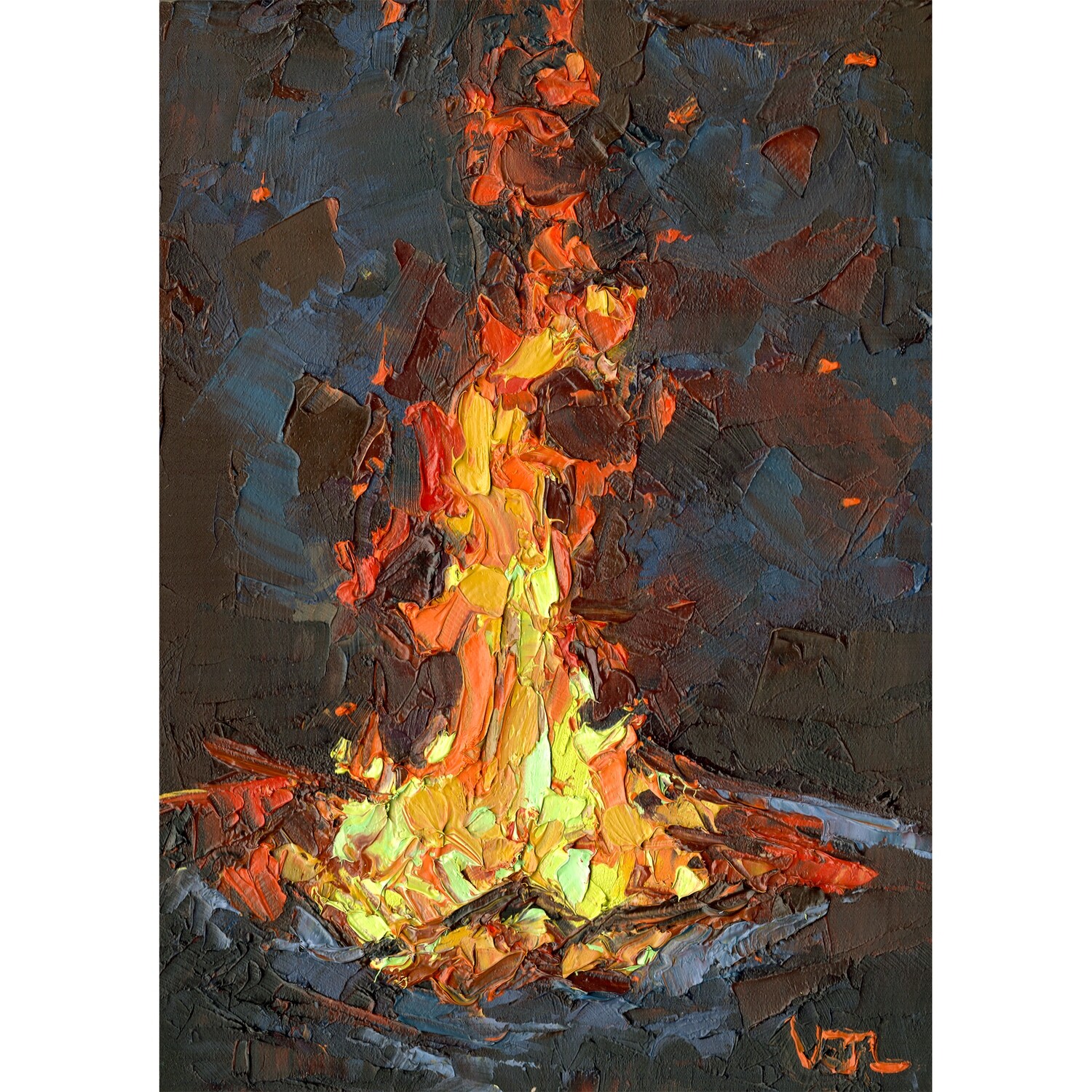 Tall Campfire