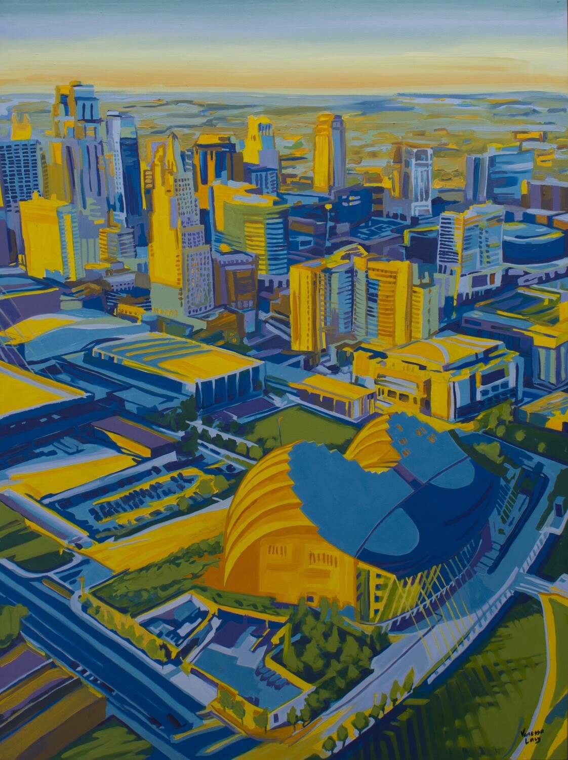 Helicopter Ride over KC
