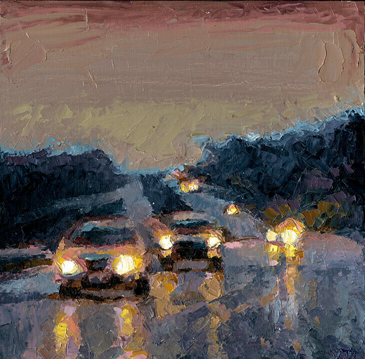 Glowing Highway