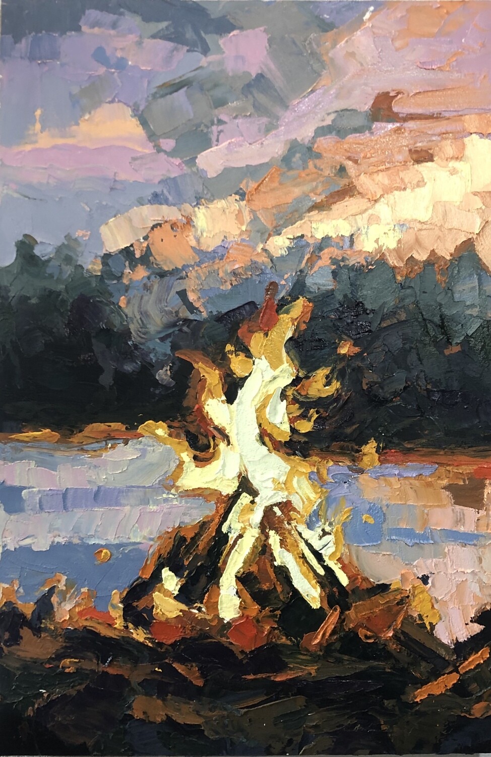 Camping by the Lake