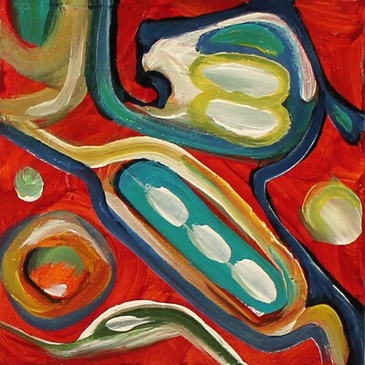Abstract Orange